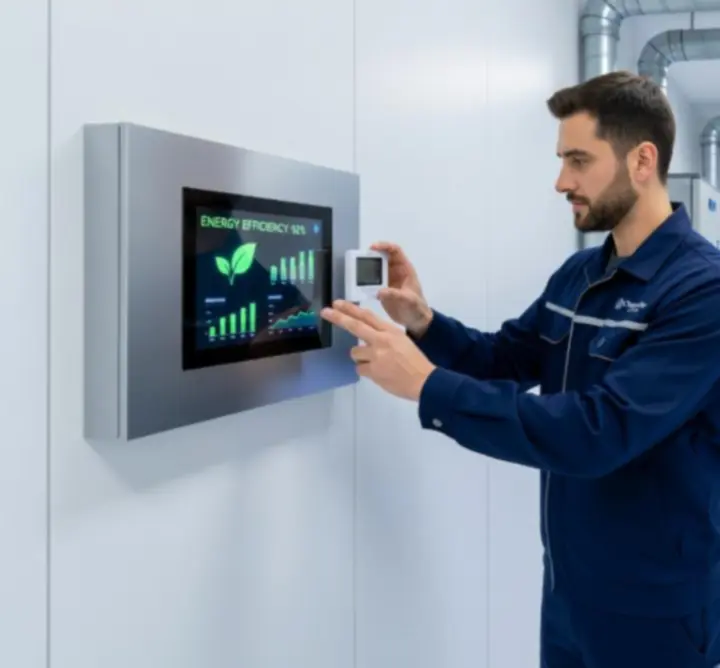 Système HVAC optimisé dans un environnement moderne
