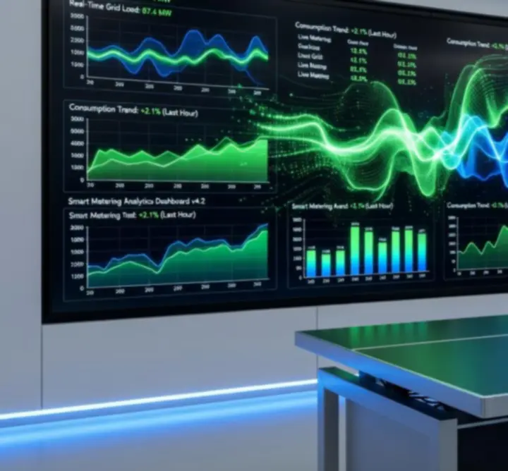 Tableau de bord de monitoring énergétique en temps réel